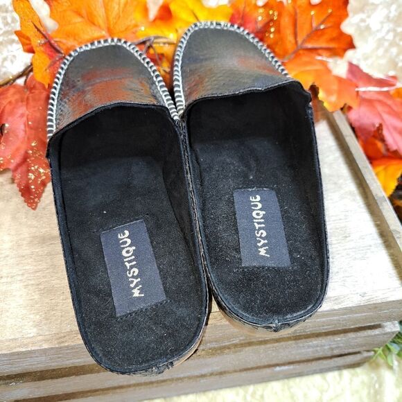 Mystique Leather Slide Mules various sizes - Picture 7 of 15
